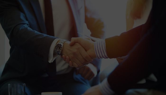 People shaking hands